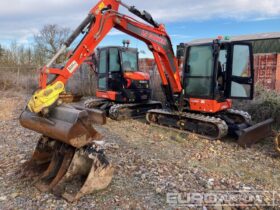 2023 Kubota U56-5 Mini Excavators For Auction: Leeds – 5th, 6th, 7th & 8th March 2025 @ 8:00am