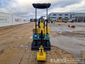 Unused 2024 DigMaster DM100 Micro Excavators For Auction: Leeds – 5th, 6th, 7th & 8th March 2025 @ 8:00am full