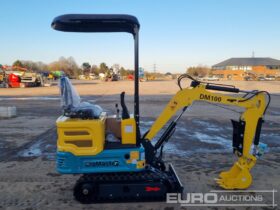 Unused 2024 DigMaster DM100 Micro Excavators For Auction: Leeds – 5th, 6th, 7th & 8th March 2025 @ 8:00am full