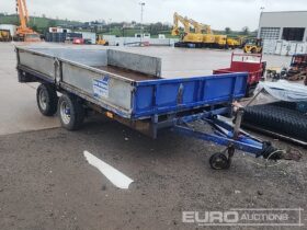 Ifor Williams 12′ x 6′ Twin Axle Dropside Builders Trailer Plant Trailers For Auction: Dromore – 21st & 22nd February 2025 @ 9:00am For Auction on 2025-02-21