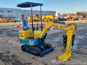 Unused 2024 DigMaster DM100 Micro Excavators For Auction: Leeds – 5th, 6th, 7th & 8th March 2025 @ 8:00am full