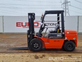 Unused 2024 Machpro MP-L30 Forklifts For Auction: Leeds – 5th, 6th, 7th & 8th March 2025 @ 8:00am full