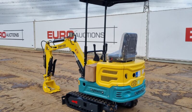 Unused 2024 DigMaster DM100 Micro Excavators For Auction: Leeds – 5th, 6th, 7th & 8th March 2025 @ 8:00am full