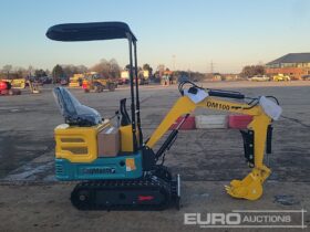 Unused 2024 DigMaster DM100 Micro Excavators For Auction: Leeds – 5th, 6th, 7th & 8th March 2025 @ 8:00am full