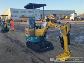 Unused 2024 DigMaster DM100 Micro Excavators For Auction: Leeds – 5th, 6th, 7th & 8th March 2025 @ 8:00am full