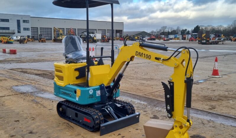 Unused 2024 DigMaster DM100 Micro Excavators For Auction: Leeds – 5th, 6th, 7th & 8th March 2025 @ 8:00am full