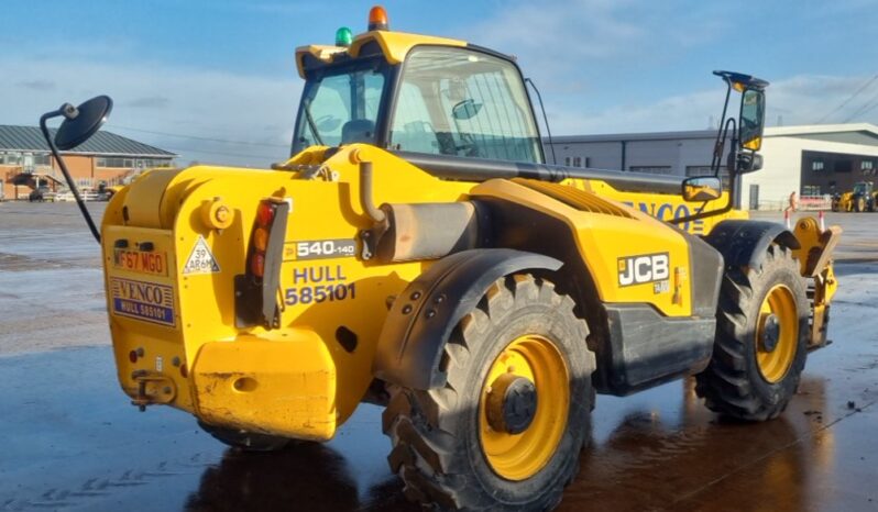 2017 JCB 540-140 Hi Viz Telehandlers For Auction: Leeds – 5th, 6th, 7th & 8th March 2025 @ 8:00am full