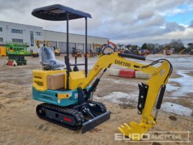 Unused 2024 DigMaster DM100 Micro Excavators For Auction: Leeds – 5th, 6th, 7th & 8th March 2025 @ 8:00am full