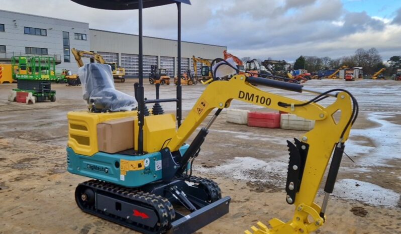 Unused 2024 DigMaster DM100 Micro Excavators For Auction: Leeds – 5th, 6th, 7th & 8th March 2025 @ 8:00am full