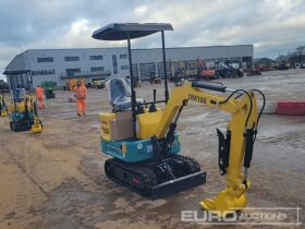 Unused 2024 DigMaster DM100 Micro Excavators For Auction: Leeds – 5th, 6th, 7th & 8th March 2025 @ 8:00am full