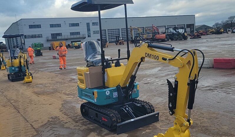 Unused 2024 DigMaster DM100 Micro Excavators For Auction: Leeds – 5th, 6th, 7th & 8th March 2025 @ 8:00am full