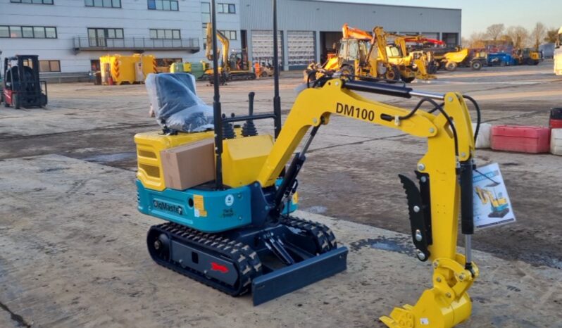 Unused 2024 DigMaster DM100 Micro Excavators For Auction: Leeds – 5th, 6th, 7th & 8th March 2025 @ 8:00am full