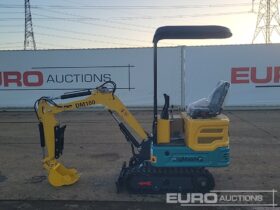 Unused 2024 DigMaster DM100 Micro Excavators For Auction: Leeds – 5th, 6th, 7th & 8th March 2025 @ 8:00am full