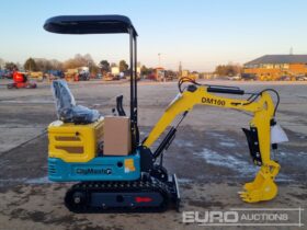 Unused 2024 DigMaster DM100 Micro Excavators For Auction: Leeds – 5th, 6th, 7th & 8th March 2025 @ 8:00am full