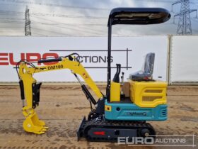 Unused 2024 DigMaster DM100 Micro Excavators For Auction: Leeds – 5th, 6th, 7th & 8th March 2025 @ 8:00am full