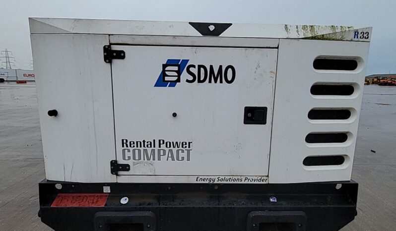 SDMO R33 Generators For Auction: Leeds – 5th, 6th, 7th & 8th March 2025 @ 8:00am full