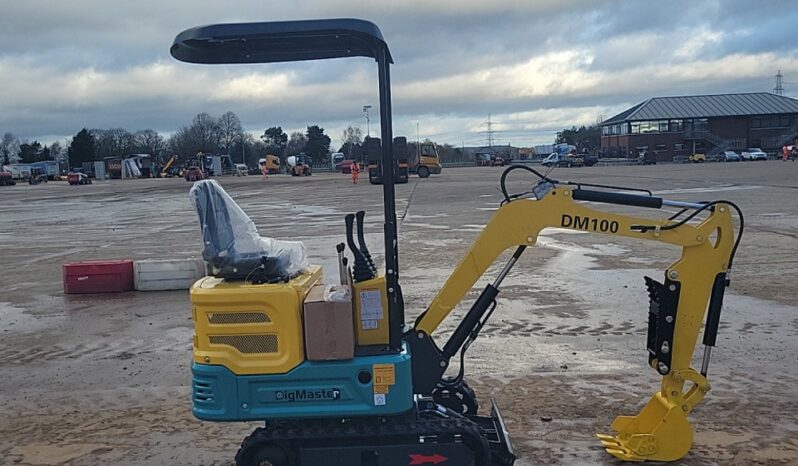 Unused 2024 DigMaster DM100 Micro Excavators For Auction: Leeds – 5th, 6th, 7th & 8th March 2025 @ 8:00am full