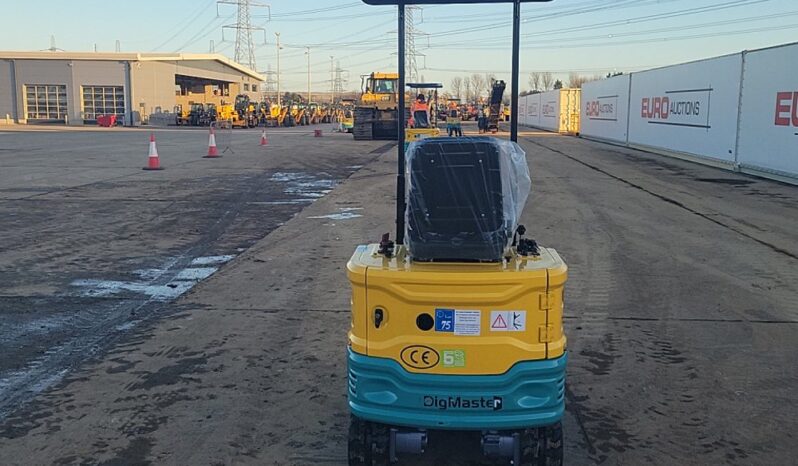 Unused 2024 DigMaster DM100 Micro Excavators For Auction: Leeds – 5th, 6th, 7th & 8th March 2025 @ 8:00am full