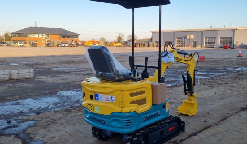 Unused 2024 DigMaster DM100 Micro Excavators For Auction: Leeds – 5th, 6th, 7th & 8th March 2025 @ 8:00am full