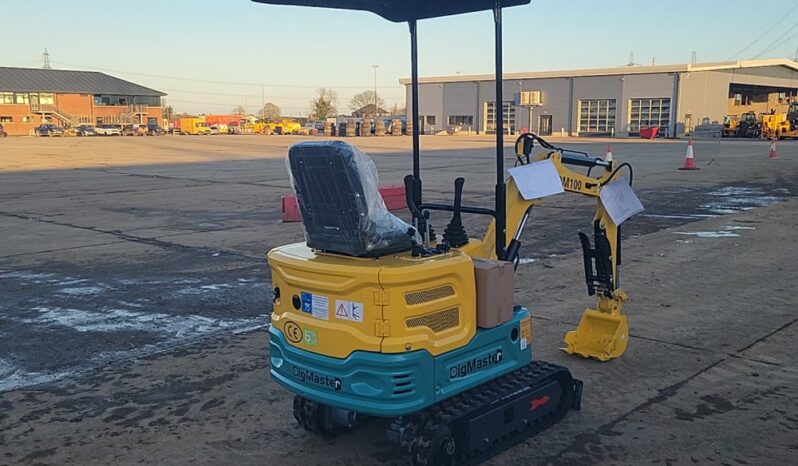 Unused 2024 DigMaster DM100 Micro Excavators For Auction: Leeds – 5th, 6th, 7th & 8th March 2025 @ 8:00am full