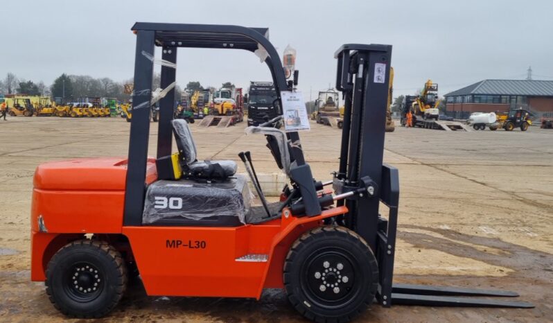 Unused 2024 Machpro MP-L30 Forklifts For Auction: Leeds – 5th, 6th, 7th & 8th March 2025 @ 8:00am full