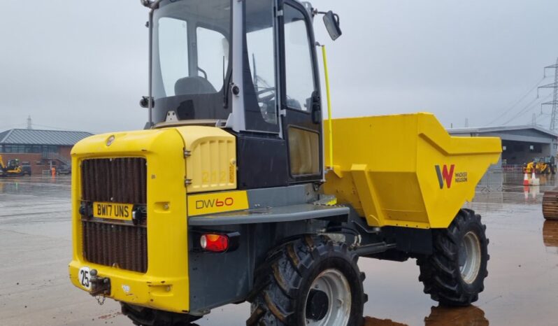 2017 Wacker Neuson DW60 Site Dumpers For Auction: Leeds – 5th, 6th, 7th & 8th March 2025 @ 8:00am full