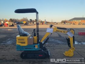 Unused 2024 DigMaster DM100 Micro Excavators For Auction: Leeds – 5th, 6th, 7th & 8th March 2025 @ 8:00am full