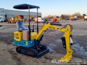 Unused 2024 DigMaster DM100 Micro Excavators For Auction: Leeds – 5th, 6th, 7th & 8th March 2025 @ 8:00am full