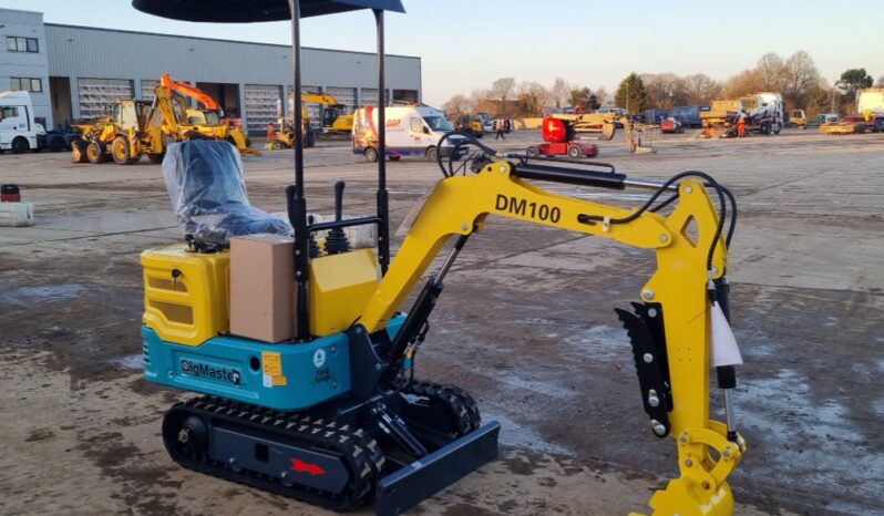 Unused 2024 DigMaster DM100 Micro Excavators For Auction: Leeds – 5th, 6th, 7th & 8th March 2025 @ 8:00am full