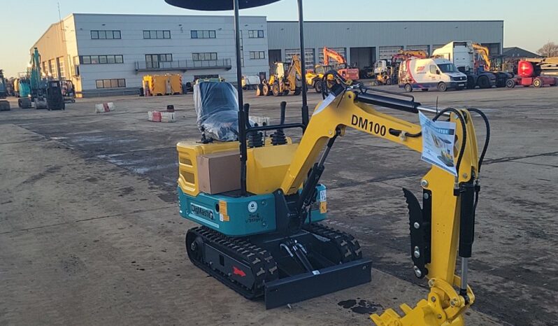 Unused 2024 DigMaster DM100 Micro Excavators For Auction: Leeds – 5th, 6th, 7th & 8th March 2025 @ 8:00am full