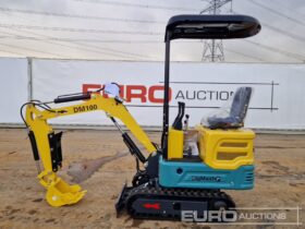 Unused 2024 DigMaster DM100 Micro Excavators For Auction: Leeds – 5th, 6th, 7th & 8th March 2025 @ 8:00am full