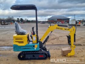 Unused 2024 DigMaster DM100 Micro Excavators For Auction: Leeds – 5th, 6th, 7th & 8th March 2025 @ 8:00am full