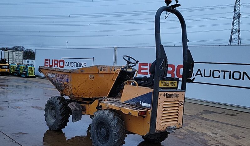 2015 Thwaites 3 Ton Site Dumpers For Auction: Leeds – 5th, 6th, 7th & 8th March 2025 @ 8:00am full