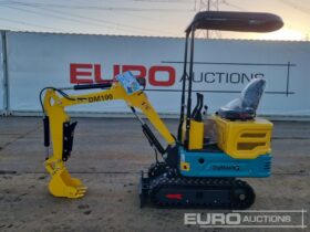 Unused 2024 DigMaster DM100 Micro Excavators For Auction: Leeds – 5th, 6th, 7th & 8th March 2025 @ 8:00am full