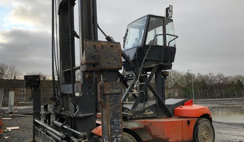 2007 Linde C80/6 Container Handler Forklift  £25995 full