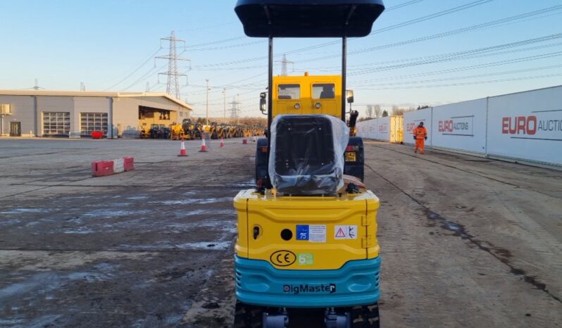 Unused 2024 DigMaster DM100 Micro Excavators For Auction: Leeds – 5th, 6th, 7th & 8th March 2025 @ 8:00am full