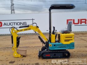 Unused 2024 DigMaster DM100 Micro Excavators For Auction: Leeds – 5th, 6th, 7th & 8th March 2025 @ 8:00am full