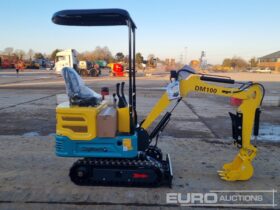 Unused 2024 DigMaster DM100 Micro Excavators For Auction: Leeds – 5th, 6th, 7th & 8th March 2025 @ 8:00am full