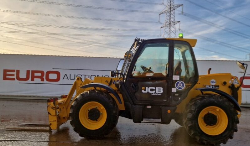 2019 JCB 531-70 Telehandlers For Auction: Leeds – 5th, 6th, 7th & 8th March 2025 @ 8:00am full