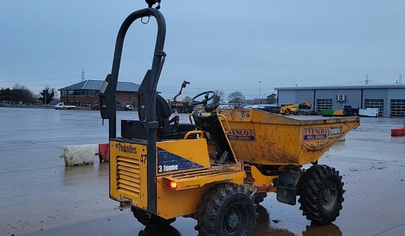 2013 Thwaites 3 Ton Site Dumpers For Auction: Leeds – 5th, 6th, 7th & 8th March 2025 @ 8:00am full