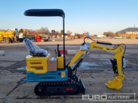 Unused 2024 DigMaster DM100 Micro Excavators For Auction: Leeds – 5th, 6th, 7th & 8th March 2025 @ 8:00am full