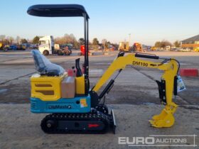 Unused 2024 DigMaster DM100 Micro Excavators For Auction: Leeds – 5th, 6th, 7th & 8th March 2025 @ 8:00am full