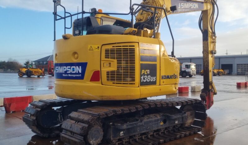 2021 Komatsu PC138US-11 10 Ton+ Excavators For Auction: Leeds – 5th, 6th, 7th & 8th March 2025 @ 8:00am full