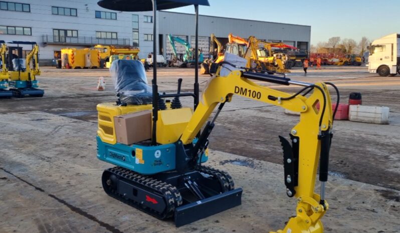 Unused 2024 DigMaster DM100 Micro Excavators For Auction: Leeds – 5th, 6th, 7th & 8th March 2025 @ 8:00am full