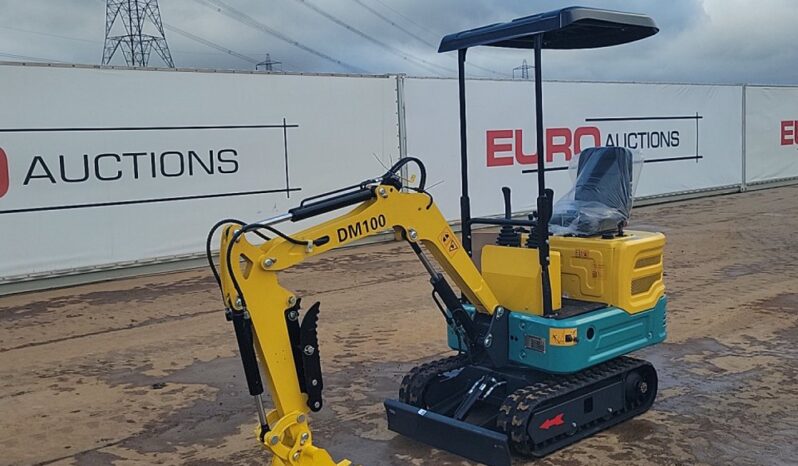 Unused 2024 DigMaster DM100 Micro Excavators For Auction: Leeds – 5th, 6th, 7th & 8th March 2025 @ 8:00am