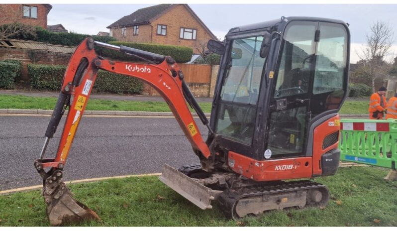 2018 Kubota KX018-4 Mini Excavators For Auction: Leeds – 5th, 6th, 7th & 8th March 2025 @ 8:00am full