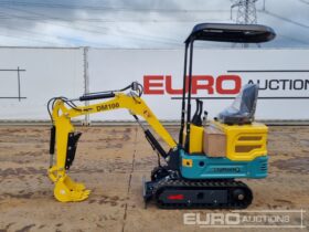 Unused 2024 DigMaster DM100 Micro Excavators For Auction: Leeds – 5th, 6th, 7th & 8th March 2025 @ 8:00am full