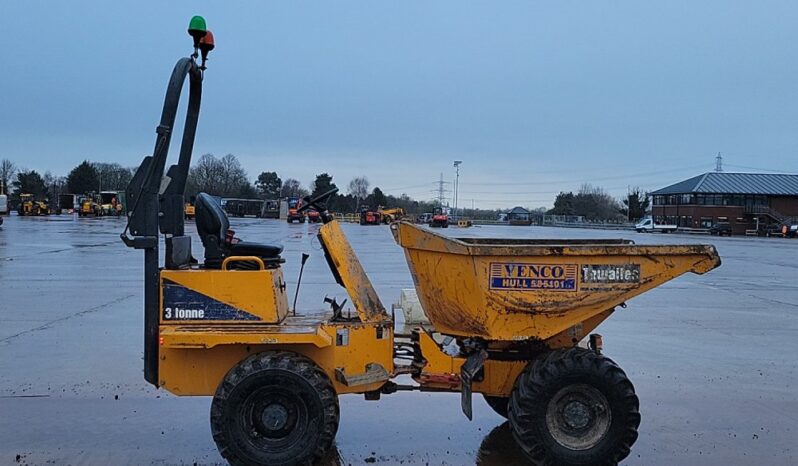 2013 Thwaites 3 Ton Site Dumpers For Auction: Leeds – 5th, 6th, 7th & 8th March 2025 @ 8:00am full