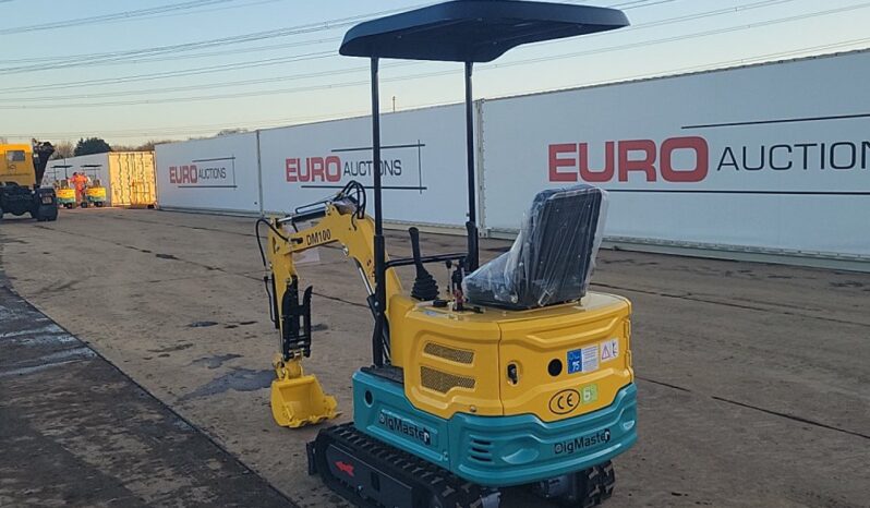 Unused 2024 DigMaster DM100 Micro Excavators For Auction: Leeds – 5th, 6th, 7th & 8th March 2025 @ 8:00am full