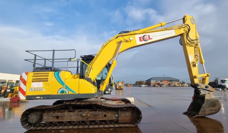 2021 Kobelco SK210LC-10E 20 Ton+ Excavators For Auction: Leeds – 5th, 6th, 7th & 8th March 2025 @ 8:00am full